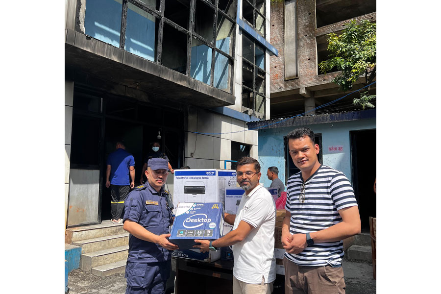 Naasa Securities’ Support to Nepal Police, Durbarmarg